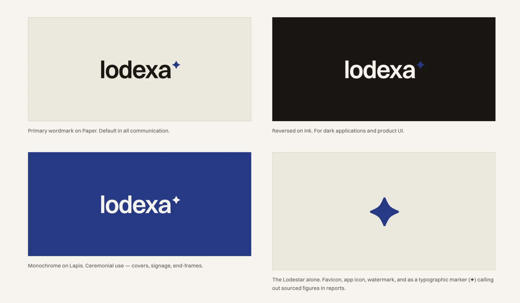 Logo v3 — Lodestar wordmark